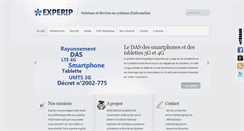 Desktop Screenshot of experip.com